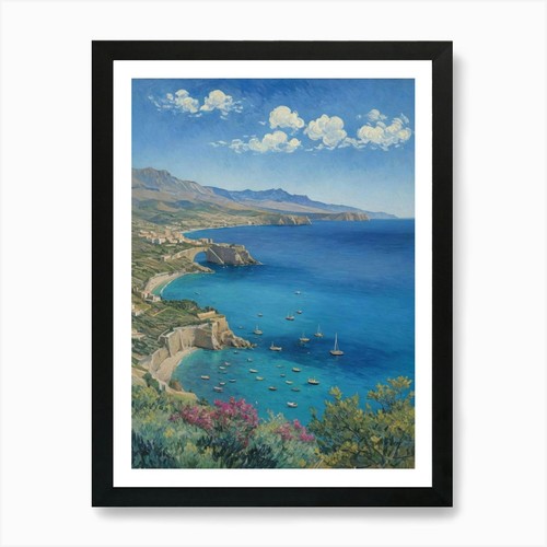 Poster arte parete con - , cornice
