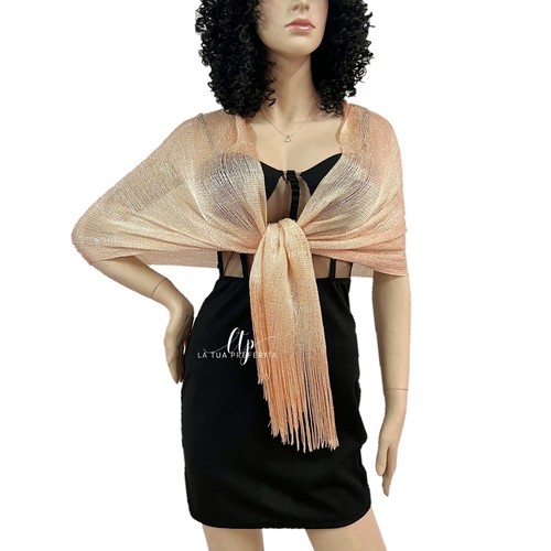 Crema elegante stola scialle - crema,