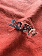 Scritta  FREGIO Cromata