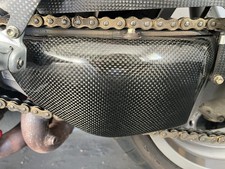 Protezione forcellone carbonio
