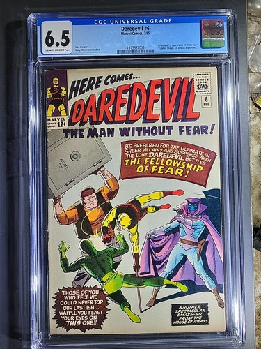 1965 daredevil mister fear - daredevil, #6