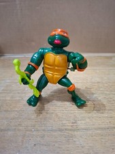 TMNT Teenage Mutant Ninja Turtles Rock n Roll Michaelangelo Action Vintage 1989