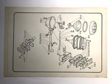 Disegno Tecnico Originale Anni