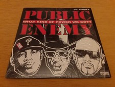 Public Enemy "What Kind Of Power We Got" Vinile 12" Maxi Single