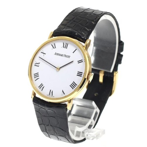 Audemars piguet leather - piguet, yg/leather