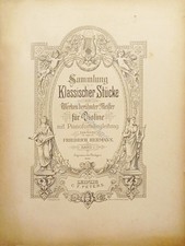 Spartiti - Sammlung Klassischer Stücke für Violine mit Pianoforte von F. Hermann