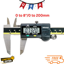 Mitutoyo 500-197-30 Pinza Digitale 8"/200mm, AOS, Precisione 0.0005", Nuova