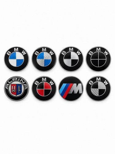 82mm bmw hood trunk emblem - 82mm,