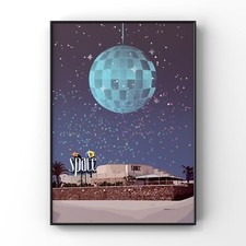 Stampa Space Ibiza, discoteca Space, poster discoteca Ibiza, discoteche Ibiza