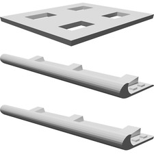 Splash Guard for IKEA Lillangen Washbasin - Water Protection System with Clips