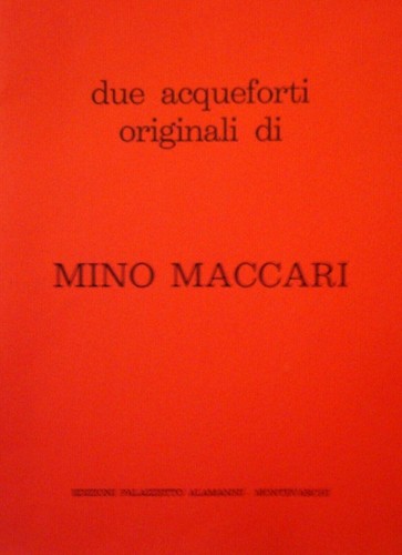 Mino maccari cartellina con - mino,