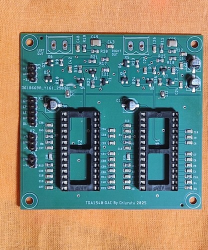 Tda 1540 converter dac board - tda,