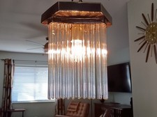 Lampadario da incasso vintage