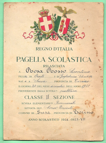 Pagella scolatisca regno - scolatisca,