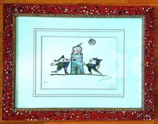 Emanuele Luzzati, acquaforte