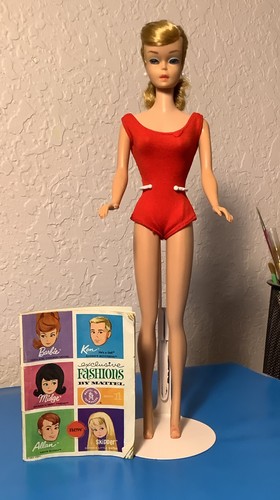 Costume bagno barbie rosso - barbie,