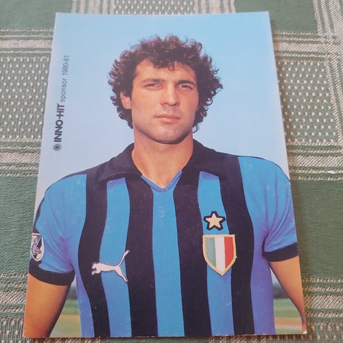 Cartolina calcio inter - calcio,