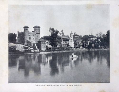 Stampa antica piemonte - piemonte,