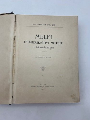 Melfi agitazioni del - agitazioni,