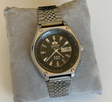 Orologio Orient Vintage Anni 80 Diver Compressore Uomo Day-date Japan 42mm...