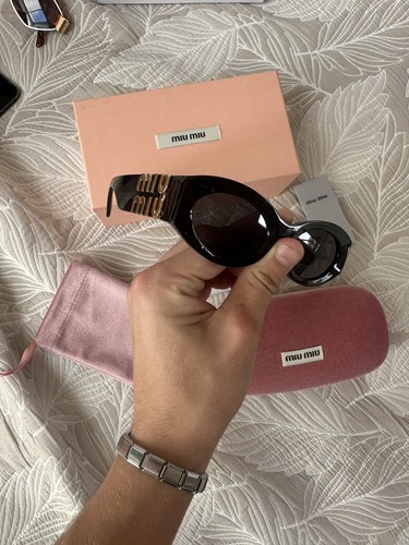 Miumiu black sunglasses miu - miumiu,