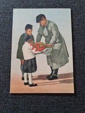 CARTOLINA 2 GUERRA MONDIALE BENITO MUSSOLINI 