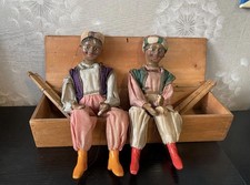 2 antichi pupazzi marionetta