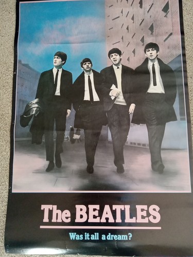 Poster vintage beatles era - poster,