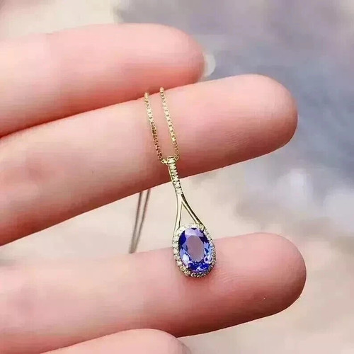 Ciondolo matrimonio tanzanite