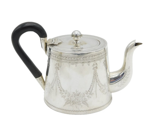 Antica teiera argento sterling