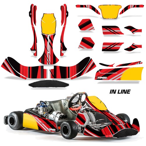 Kart grafica calcomanie - go,
