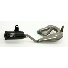 NUOVO SCARICO MARMITTA GIANNELLI SERIE FIRE CON SILENZIATORE PER PIAGGIO CIAO 50