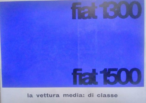 Fiat 1300 1500 depliant - 1300,,