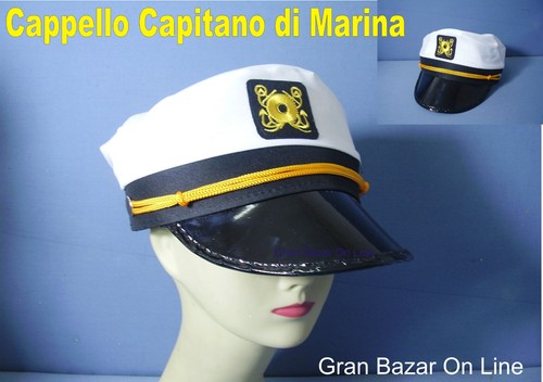 Cappello capitano marina top - cappello,