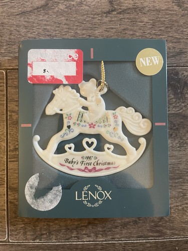 Ornamento lenox 1997 primo - ornamento,