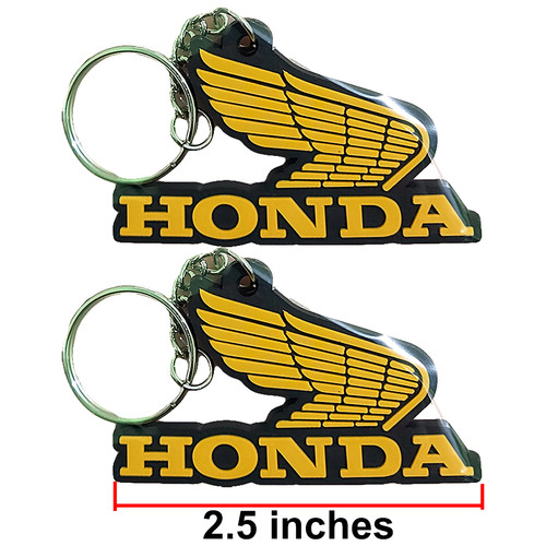 Honda rubber keyring - honda, keychain