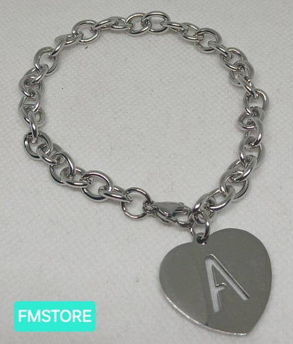Bracciale con lettera alfabeto - bracciale,