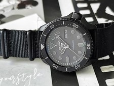 Seiko 5 Sports  Black Dial