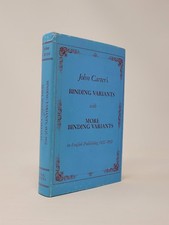 John Carter / Binding Variants with More Binding Variants in English Publishing