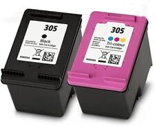 CARTUCCE ORIGINALI RIGENERATE  HP 305 BK + HP 305 COLORE