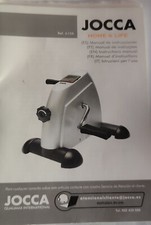  Pedaliera riabilitazione Fitness Mini Cyclette Bike Jocca Allenamento Portatile