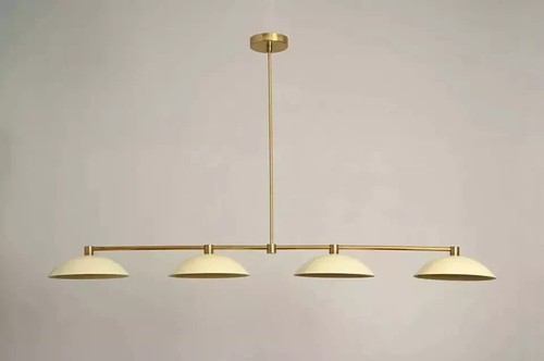 Lampadario ottone grezzo - lampadario,