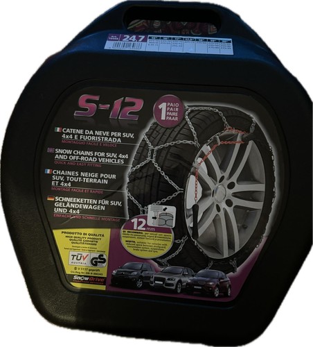 Coppia catene neve suv - s-12,