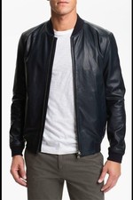 Giubbotto bomber uomo pelle - , di