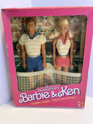 Mattel barbie ken tennis - e,