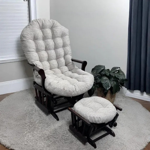 Rocking chair cushion with - rocking,