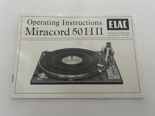 Elac miracord ii manuale - elac,