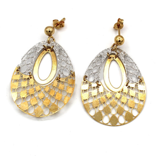 Orecchini oro 750 giallo - orecchini,