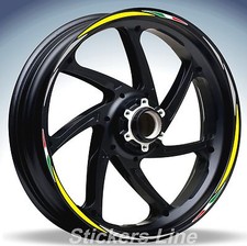 Adesivi ruote moto strisce