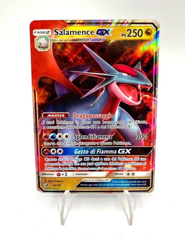 Carta pokemon salamence - salamence, gx